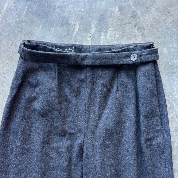 Laurel Dress Pants Women's Size 36 Gray Wool Blend RN 61891 - Picture 3 of 13